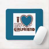I Love My Girlfriend Muismat (Met muis)