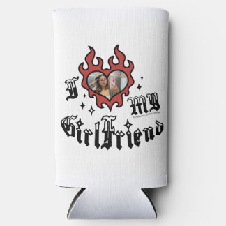 I Love My Girlfriend - Red - DingusDesign Seltzer Blikjeskoeler