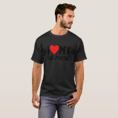 I Love My Girlfriend T-shirt (Voorkant volledig)