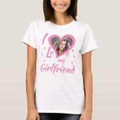 I Love my Girlfriend - T-Shirt personalisierbar (Voorkant)