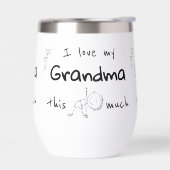 I Love my Grandma Typography Named Graphic (Links)