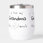 I Love my Grandma Typography Named Graphic (Voorkant)