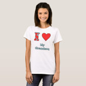 I love my grandson t-shirt (Voorkant volledig)