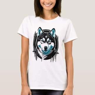 I LOVE MY HUSKY T-SHIRT