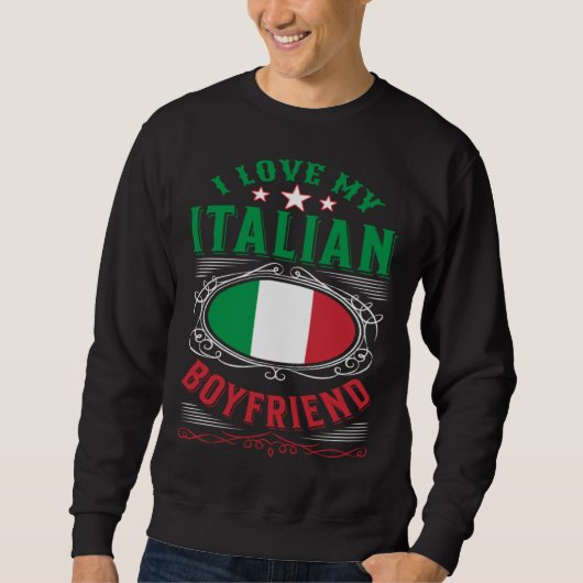 I love my Italian boyfriend Trui (Voorkant)