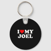 I Love My Joel  Sleutelhanger (Voorkant)