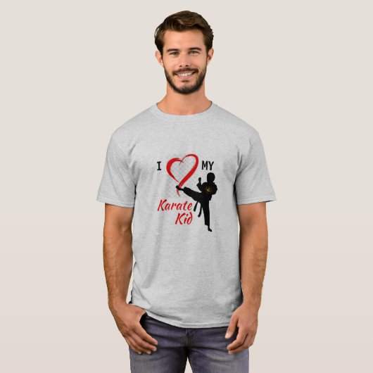 "I Love My Kajukenbo Karate Kind" T-shirt (Voorkant volledig)