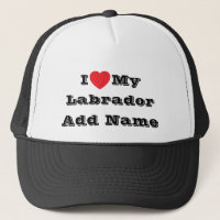I ♥️ Love My Labrador Naam toevoegen