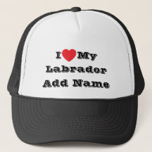 I ♥️ Love My Labrador Naam toevoegen