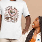 I Love My Mother With Custom Mom's Pic T-shirt