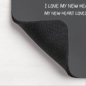 I Love My New Heart Loves Me Heart Health Awarenes Muismat (Hoek)