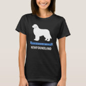 I Love My Newfoundland T-shirt (Voorkant)