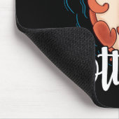 I Love My Otter Half Pun Couple Valentine's Day Muismat (Hoek)