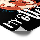 I Love My Otter Half Pun Couple Valentine's Day Poster (Hoek)