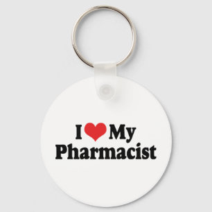 I Love My Pharmacist Sleutelhanger