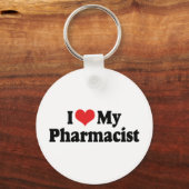 I Love My Pharmacist Sleutelhanger (Voorkant)