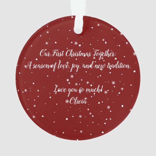 'I love My Pilot', Luchtvaart, Eenvoudig, Geperson Ornament (achterkant)