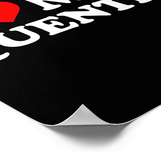 I Love My Quentin  Poster (Hoek)