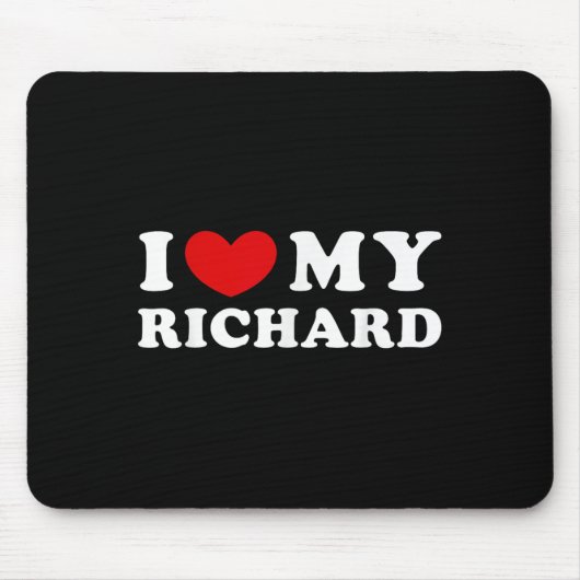 I Love My Richard, I Heart My Richard Muismat (Voorkant)