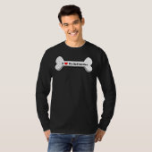 I Love My Rottweiler T-shirt (Voorkant volledig)