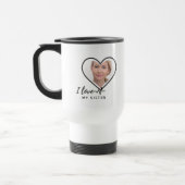 I Love My SISTER - Best Friend Personalized Gift Reisbeker (Links)