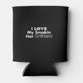 i love my smokin hot girlfriend blikjeskoeler (Voorkant)