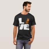 I Love My Somali Cat T-shirt (Voorkant volledig)