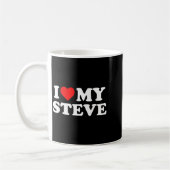 I Love My Steve  Koffiemok (Links)