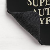 I Love My Super Hot Autistic Boyfriend Funny Tee O Muismat (Hoek)