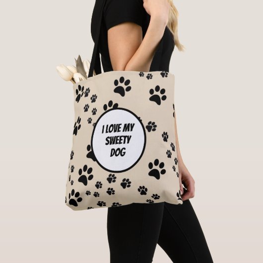 I love my sweet dog tote bag (Dichtbij)