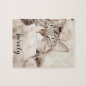 I love my sweet little cat photo legpuzzel (Horizontaal)