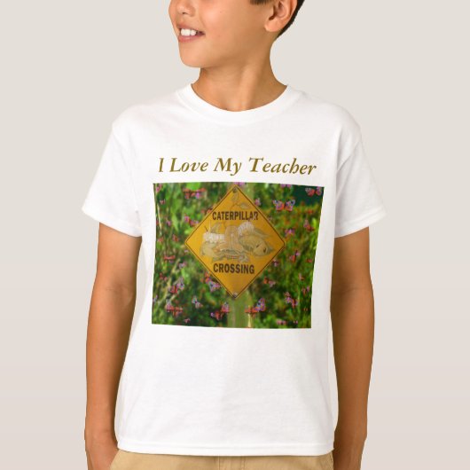 I Love My Teacher T-shirt (Voorkant)