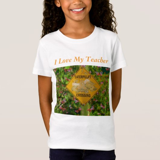 I Love My Teacher T-shirt (Voorkant)
