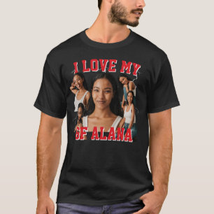 I Love My Vriendin Bootleg Custom Name & Photo T-shirt