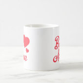 I Love My Vriendin" Classic Fit in het zwart Koffiemok (Center)