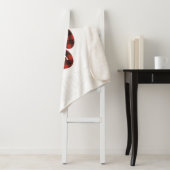 I Love My Whippet Valentine Dog Lover Sherpa Deken (In situ)