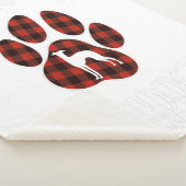 I Love My Whippet Valentine Dog Lover Sherpa Deken (3/4)