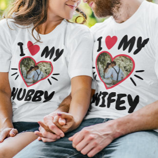  [I Love My WIFEY/HUBBY] T-shirt