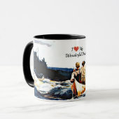 I Love My Wonderful Dad, Canoe in the Rapids Mok (Voorkant links)