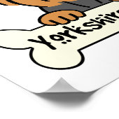 I Love My Yorkshire Terrier Poster (Hoek)