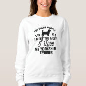 I Love My Yorkshire Terrier Trui (Voorkant)