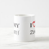 I love my zombies koffiemok (Center)