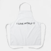 “I Love Myself” All-Over Print Apron – Fun & Affor Schort (Voorkant)