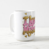 I Love Myself | Self-Love Gradient Design Mug Koffiemok (Voorkant links)