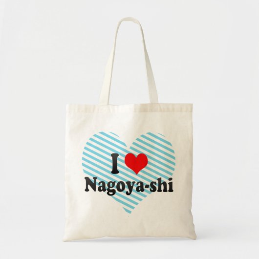 I Love Nagoya-shi, Japan Tote Bag (Voorkant)