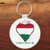 I Love Nagyanya Sleutelhanger (Voorkant)
