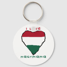 I Love Nagymama Sleutelhanger