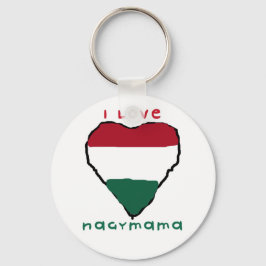 I Love Nagymama Sleutelhanger