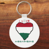 I Love Nagymama Sleutelhanger (Voorkant)