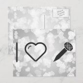 I Love Nails Briefkaart (Voorkant / Achterkant)